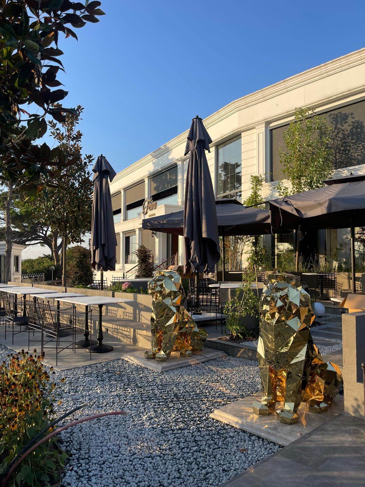 Kanlıca Restoran Dış Alan Peyzaj Düzenleme